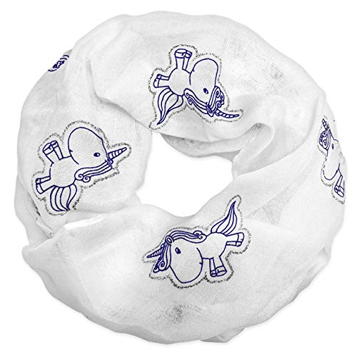 Soul-Cats Kinder-Loopschal Einhorn Baumwolle Viskose Weiß Glitzer Soul-Cats Kinder-Loopschal Einhorn Baumwolle Viskose Weiß Glitzer von Soul-Cats