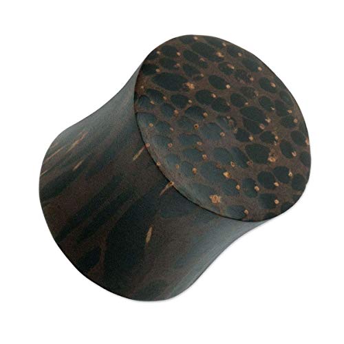 SoulCats 3-25 mm Flesh Tunnel Tube Holzplug Dunkles Palmenholz, Größe: 22 mm SoulCats 3-25 mm Flesh Tunnel Tube Holzplug Dunkles Palmenholz, Größe: 22 mm von SoulCats