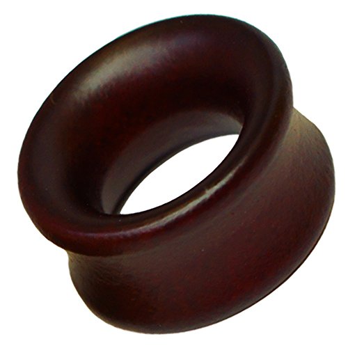 SoulCats 8-22mm Plug Holz Flesh Tunnel Tube Holzplug Double Flared braun schwarz beige, Größe: 6 mm;Farbe: Dunkelbraun SoulCats 8-22mm Plug Holz Flesh Tunnel Tube Holzplug Double Flared braun schwarz beige, Größe: 6 mm;Farbe: Dunkelbraun von SoulCats