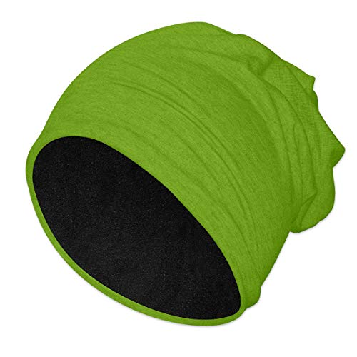 SoulCats Beanie mit Fleece-Inlay unifarben, Farbe: Hellgrün SoulCats Beanie mit Fleece-Inlay unifarben, Farbe: Hellgrün von SoulCats