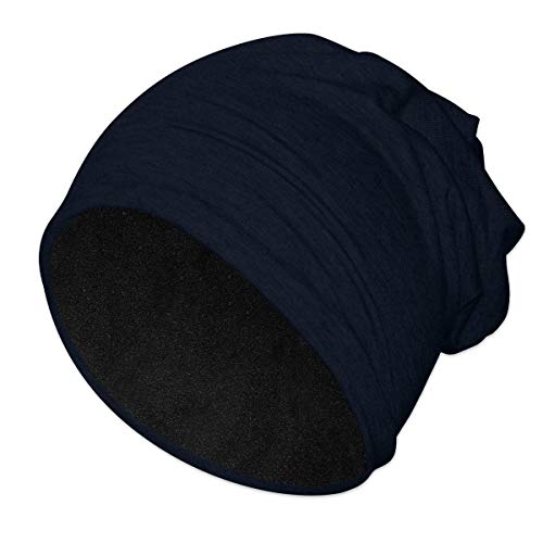 SoulCats Beanie mit Fleece-Inlay unifarben, Farbe: Marine SoulCats Beanie mit Fleece-Inlay unifarben, Farbe: Marine von SoulCats