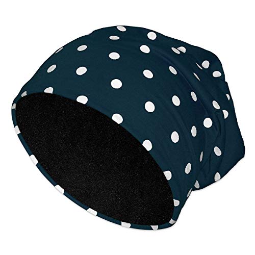 SoulCats Beanie mit Punkten und Fleece-Inlay, Farbe: Petrol SoulCats Beanie mit Punkten und Fleece-Inlay, Farbe: Petrol von SoulCats