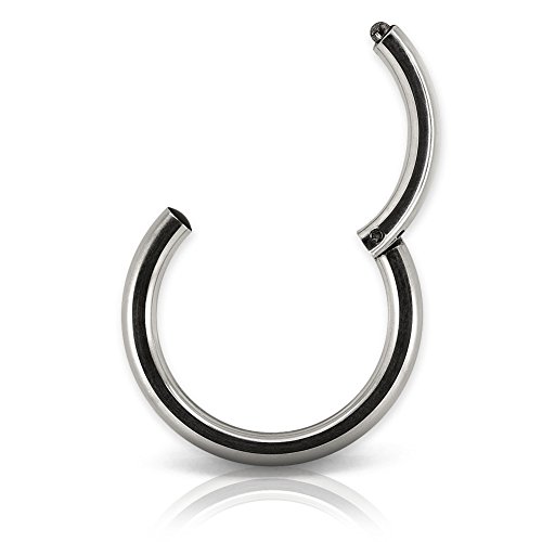 SoulCats Septum Piercingring, universell einsetzbar in der Farbe Silber, Stabstärke: 1.2 mm, Durchmesser: 6 mm SoulCats Septum Piercingring, universell einsetzbar in der Farbe Silber, Stabstärke: 1.2 mm, Durchmesser: 6 mm von SoulCats