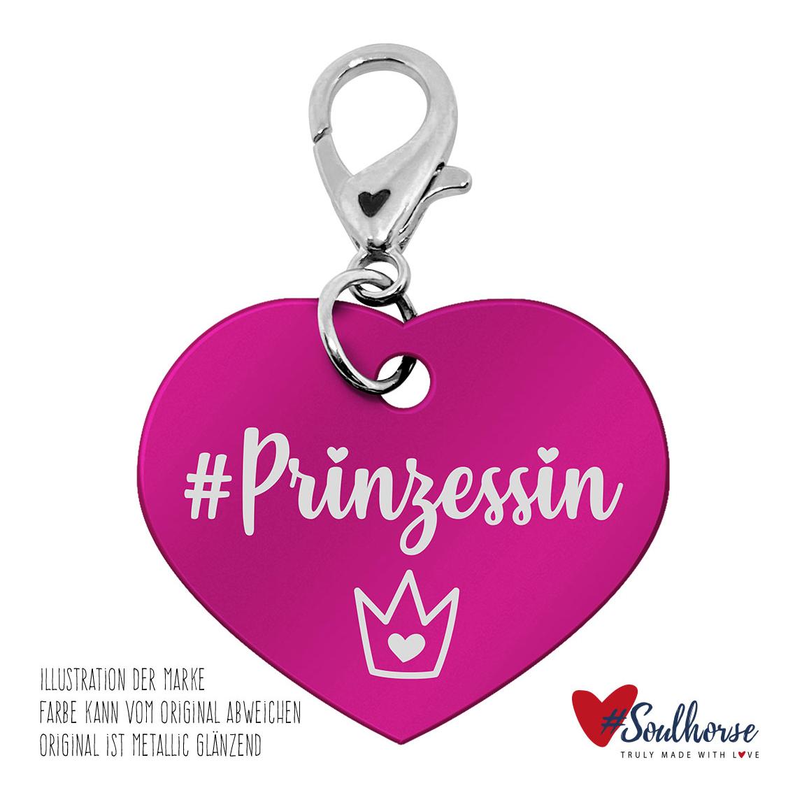 "Prinzessin" bunte Pferdemarke | Soulhorse Farbe: Pink "Prinzessin" bunte Pferdemarke | Soulhorse Farbe: Pink von Soulhorse