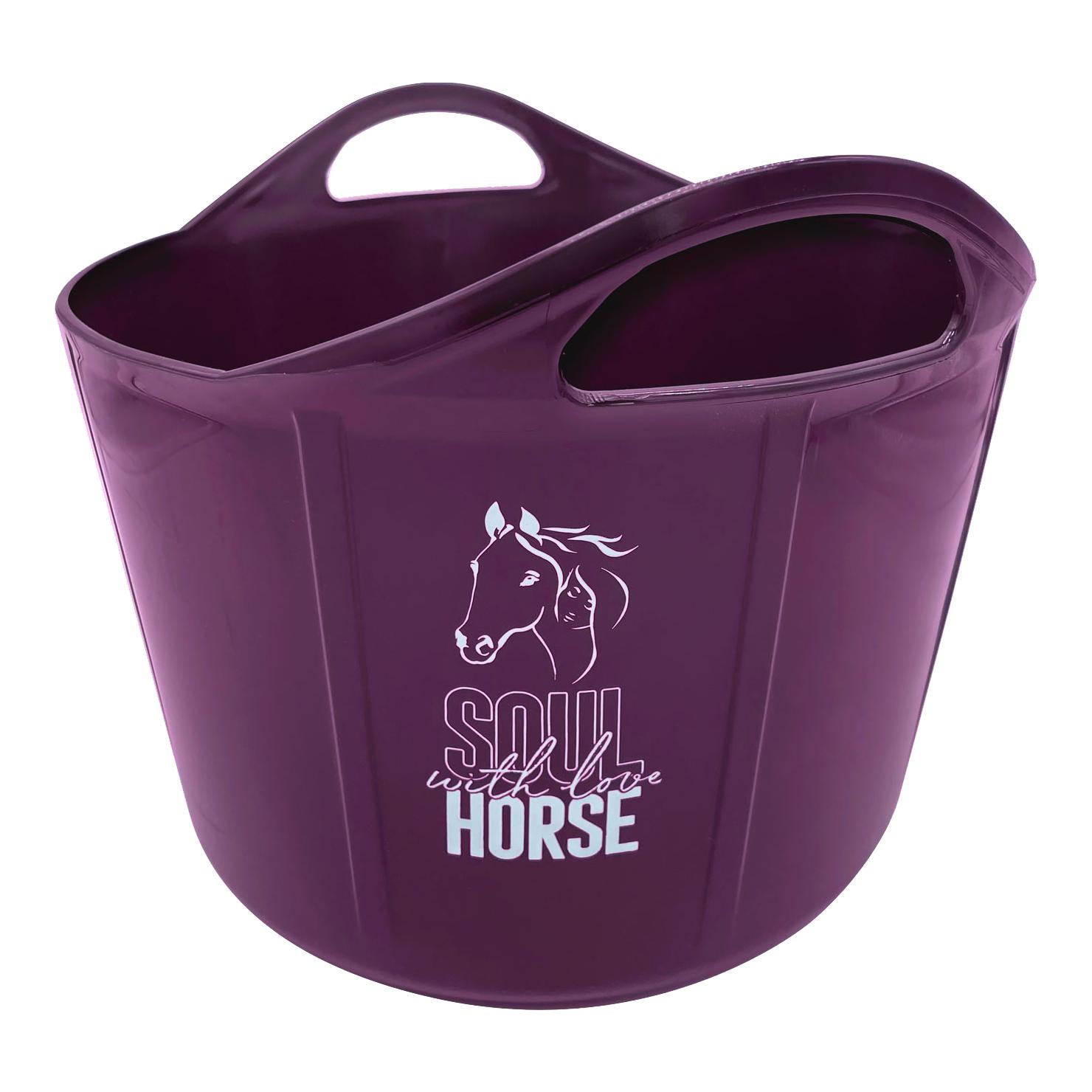 Soulhorse 17 Liter Flexieimer Farbe: Aubergine Soulhorse 17 Liter Flexieimer Farbe: Aubergine von Soulhorse
