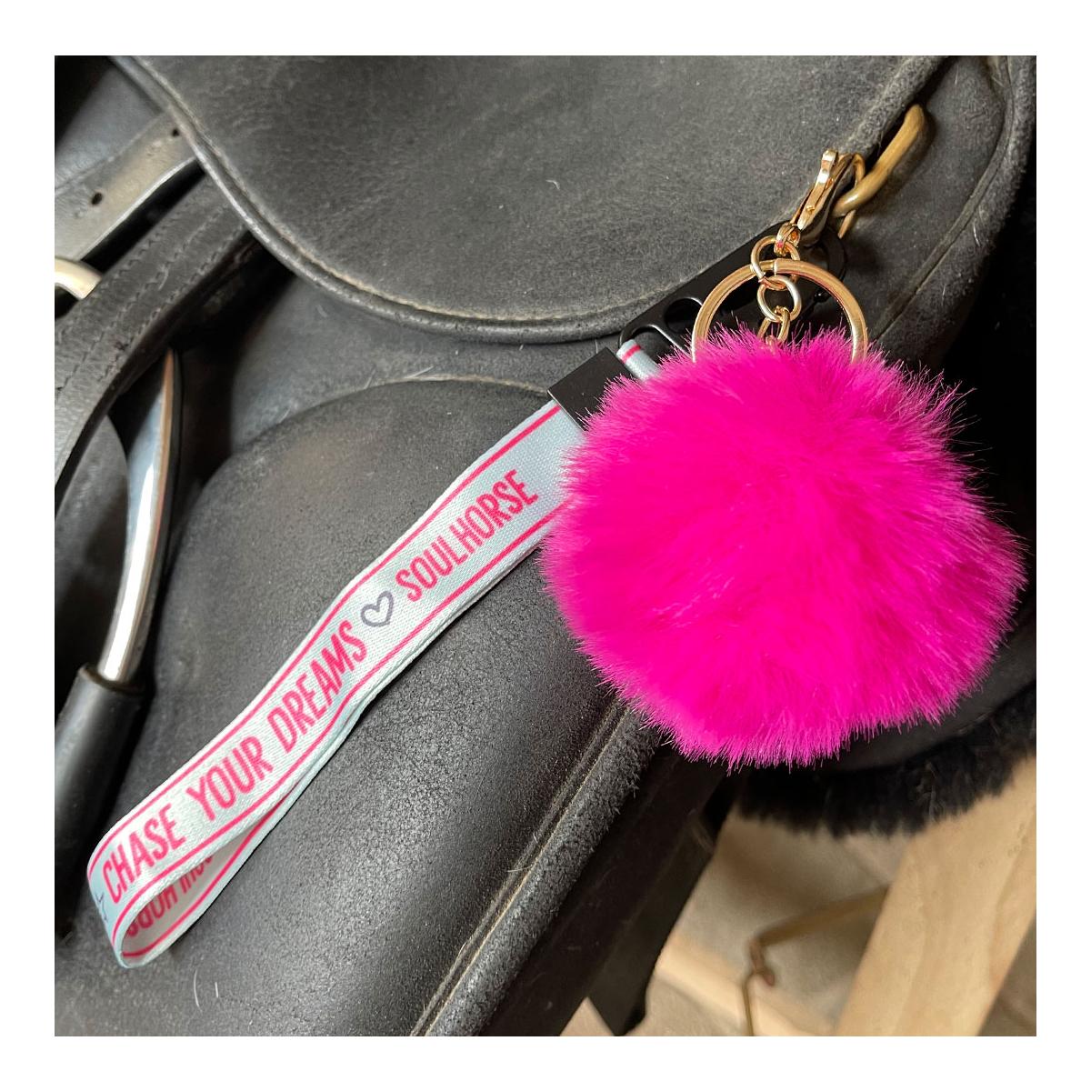 Soulhorse Pom Pom Schlüsselanhänger Grösse: OneSize, Farbe: Mint - Pink Soulhorse Pom Pom Schlüsselanhänger Grösse: OneSize, Farbe: Mint - Pink von Soulhorse