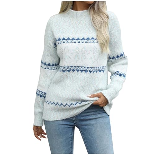 Angebote Tages Blitzangebote, Christmas Sweater Damen Weihnachten Pullover - Ugly Weihnachtsoutfit Damenpullover Langarm Winter Weihnachtspullover Baumwolle Teenager Mädchen von Soupliebe