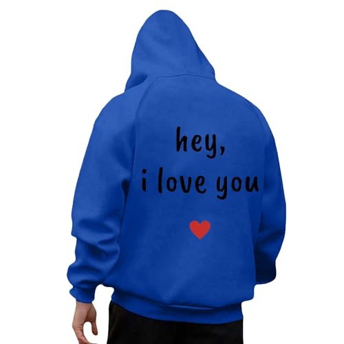 Baggy Hoodie Damen Aufdruck Sweatjacke - Oversized Hoodie Damen Sweatshirt Langen Mantel Jacke Tops Kapuzenpullover Für Erwachsene Frauen Jugendliche von Soupliebe