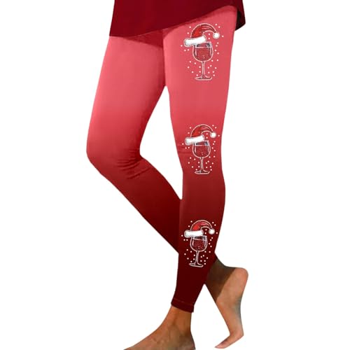 Black Friday Angebote 2024, Thermoleggings Damen Weihnachten Leggings Thermo - Warm Thermoleggins Winter Laufhose Jeggings Warme Plüsch Leggins Blickdicht Mit Weihnachtsmotiven von Soupliebe