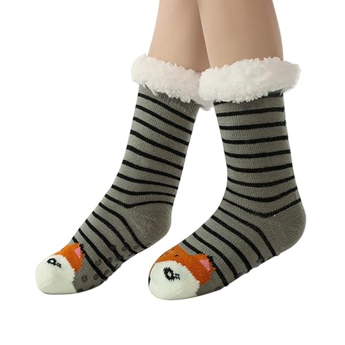 Blitzangebote, Socken Weihnachten Damen Weihnachtssocken - Flauschige Kuschelsocken Frauen 39-42 Kuschelig Fuzzy Socks Plüschsocken Christmas Mädchen Haussocken von Soupliebe