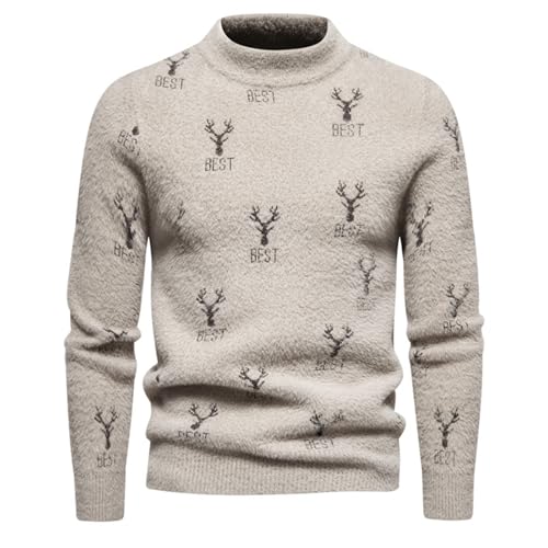 Blitzangebote,Damen Weihnachtspullover Herren Pullover Weihnachten Christmas Sweater - Baumwolle Lustige Ugly Weihnachtsoutfit Winter Langarm Für Weihnachten-Party von Soupliebe