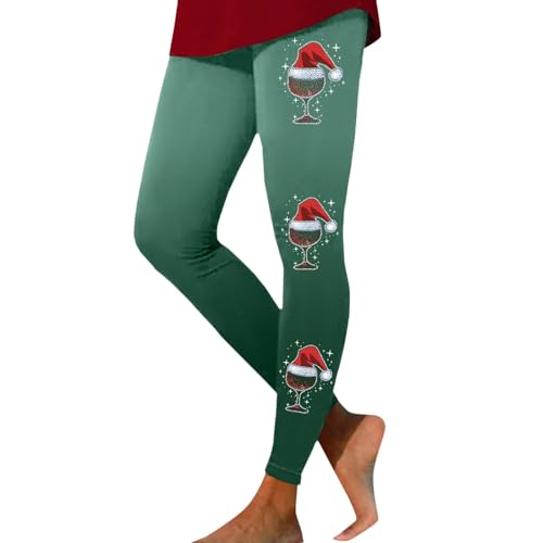 Blitzangebote des Tages, Leggings Weihnachten Damen Thermoleggins - Thermo Winter Gefütterte Jeggings Laufhose Yogahose Weihnachtsleggings Skinny Hose Push Up Fitnesshose von Soupliebe