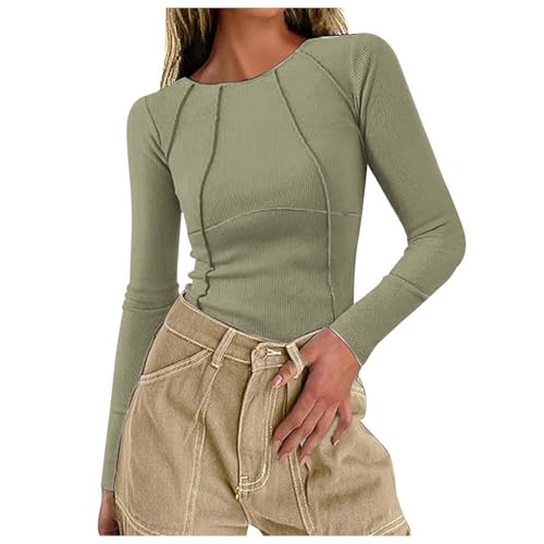 Deals of The Day, Coole Pullover, Sweatshirt Damen Elegant Pullover - Herbst Winter Oberteile Große Größen Longpullover Langarm Shirt Teenager Mädchen Langarmshirt Loose Y2K von Soupliebe