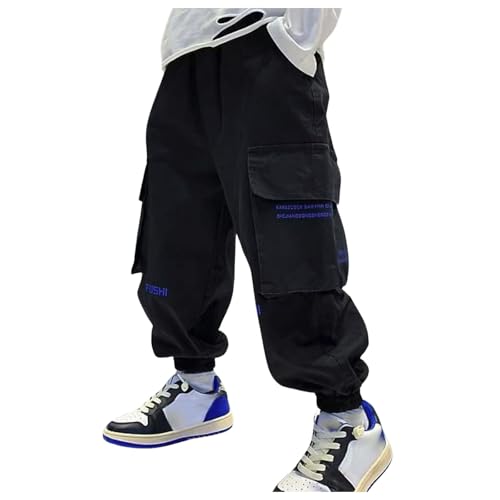 Deals of The Day, Jungen Hose, Cargohose Kinder Jungen Lange Jogginghose Wanderhose Teenager Trekkinghose Regular Fit Outdoor Hosen Für Softshellhose Casual Skater Hose von Soupliebe