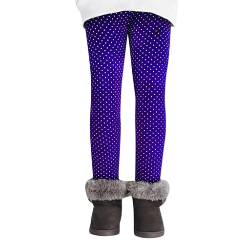 Gymnastikhose Mädchen, Thermohose Kinder Mädchen Thermo Thermoleggings - Turnhose Weiche Blickdicht Leggings Warm Sportleggins Bequem Gymnastikhose Gefüttert Baumwolle Winter Hosen von Soupliebe