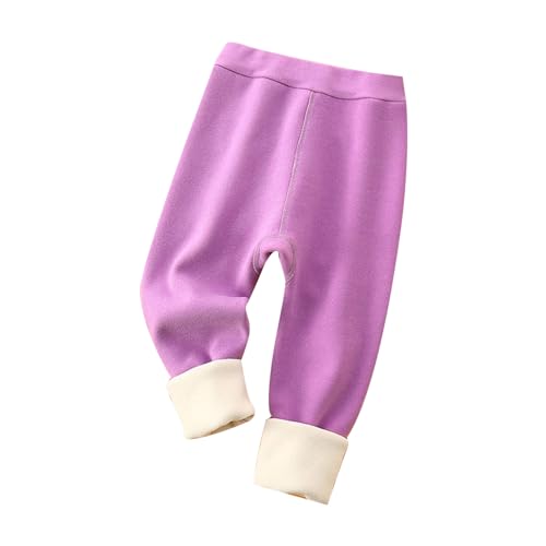 Gymnastikhose Mädchen, Thermoleggings Kinder Mädchen Verdickte Leggings - Sport Weiche Thermostrumpfhose Lang Thermohose Winterleggings Sporthose Gefütterte Mit Fleece Winter Lange von Soupliebe