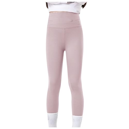 Mädchen Sporthose, Thermoleggings Kinder Mädchen Winter Leggings - Sport Gefütterte Thermohose Winterleggings Gymnastikhose Thermo Gefüttert Baumwolle Warm Hosen von Soupliebe