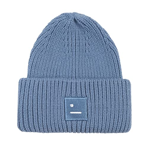 Mütze Damen Herren Winter Wollmütze - Beanie Mütze Warme Wintermütze Thermo Dehnbare Strickmützen Winddichte Laufmützen Unisex Baumwolle Strickmütze Bequem Wollmütze von Soupliebe