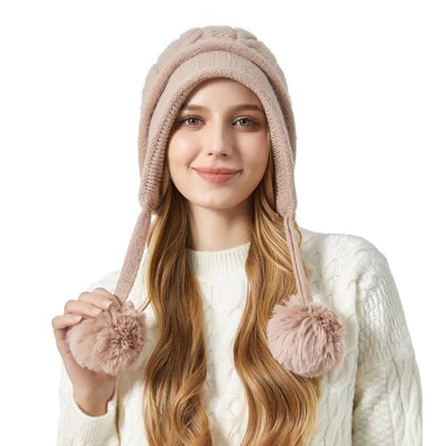 Mütze Und Schal Kinder Set, Mädchen Mütze, Mütze Schal Set Damen Thermo Und Wintermütze Weich Herbst Handschuhe Merinowolle Kindermütze Stretch Winter-Set Strick Winterschal von Soupliebe