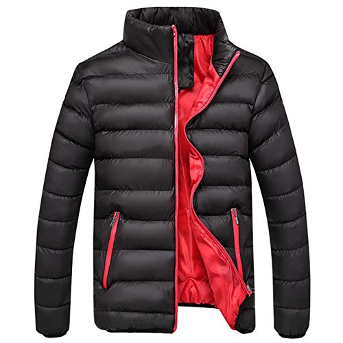 Puffer Jacke Herren, Steppjacke Herren Leichte Daunenjacke - Übergangsjacke Lässiges Herrenjacken Outdoor Softshelljacke Warm Herren-Jacken Männer Bomberjacke Jacke Ohne Kapuze von Soupliebe