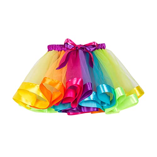 REH Kostüm Mädchen, Tüllrock Kinder Mädchen Bunt Tütü Tanzrock - Kinder Mädchen Röcke Tutu Prinzessin Ballettrock Minirock Tanzkleid Partykleid Kleinkind Outfits Rockrock Kinderkleid & Rock von Soupliebe