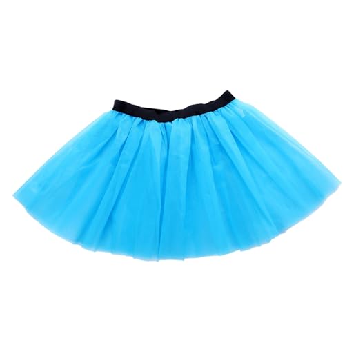 Rosa Tüllrock Kinder, Tanzrock Kinder Mädchen Ballett Tutu Tüllrock - Kinder Mädchen Röcke Prinzessin Ballettrock Minirock Tanzkleid Partykleid Tüllrock, 3 Schichten Tüll Paillette von Soupliebe