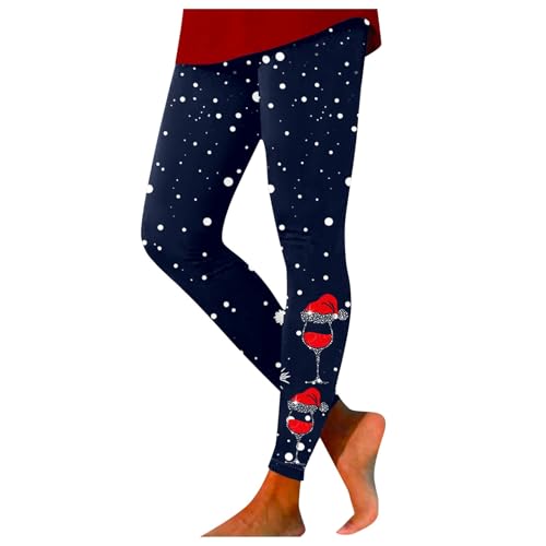 Sale Angebote, Thermo Leggings Damen Weihnachten Jeggings - Laufhose Winter Warme Thermoleggings Gefütterte Leggins Thermoleggins Tights Elastische Strumpfhosen von Soupliebe