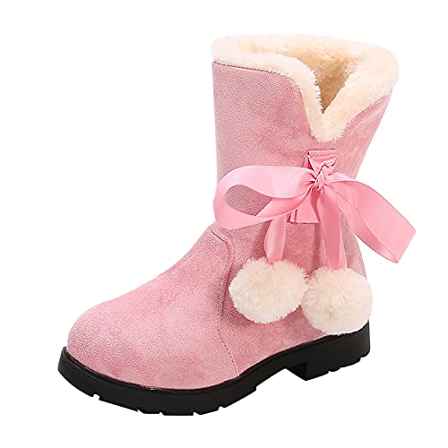 Sale Angebote, Winterstiefel Kinder Mädchen Gefüttert Herbstschuhe - Winterboots Herbst Stiefel wasserdichte Outdoorschuhe Outdoor Gummistiefel Schuhe Winterschuhe Schneestiefel von Soupliebe