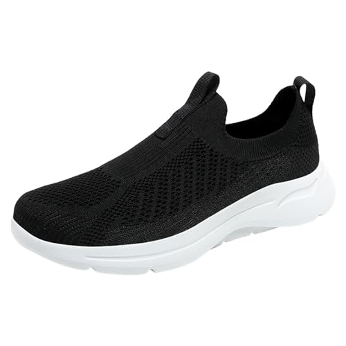 Sneakers Herren,Sneaker Herren Atmungsaktiv Turnschuhe - Leicht Fitnessschuhe Running Running-Schuhe Sport Hallenschuhe Weite Traillaufschuhe Straßenlaufschuhe Breit von Soupliebe