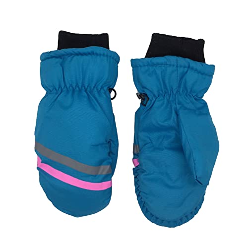 Soupliebe Fäustlinge Kinder Winddicht Warme Winter Handschuhe - Skihandschuhe Junge Mädchen Wasserdicht Fleece Fahrradhandschuhe Schneehandschuhe Für Snowboard Skifahren Radfahren von Soupliebe