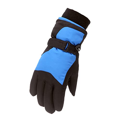 Soupliebe Fausthandschuhe Jungen Warme Ski Handschuhe - Kinder Skihandschuhe Snowboard Schneehandschuhe wasserdichte Und Winddichte Winter Gloves Unisex Outdoor 1-6 Jahre von Soupliebe