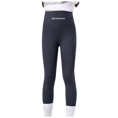 Sporthose Kinder Mädchen, Thermoleggings Kinder Mädchen Mit Fleece Thermohose - Gymnastikhose Warm Lang Sport Leggings Fitness Turnhose High Waist Sportsleggins Weiche von Soupliebe