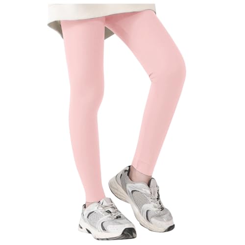 Sporthose Mädchen, Thermohose Kinder Mädchen Verdickte Thermoleggings - Turnhose Gefütterte Blickdicht Sportleggins Lang Sport Leggings Baumwolle Thermo Mit Fleece Winter Lange von Soupliebe