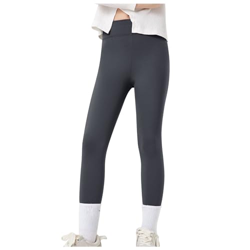 Sportleggins Kinder Mädchen, Leggings Kinder Mädchen Thermo Thermoleggings - Turnhose Warm Gymnastikhose Blickdicht Weiche Thermohose Winterleggings Verdickte Warme Thermounterwäsche Elastisch von Soupliebe