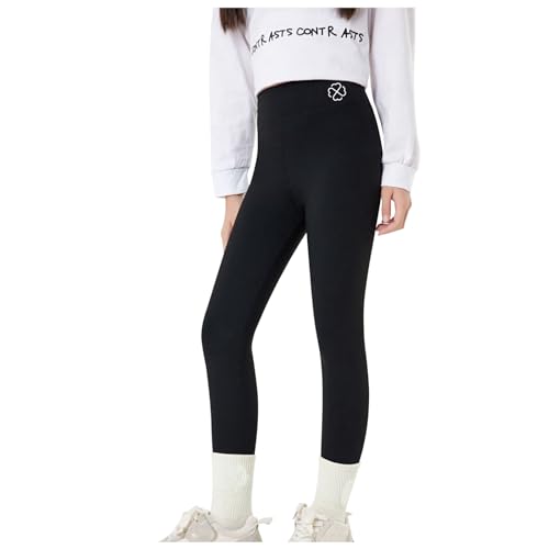 Sportleggins Kinder Mädchen, Thermoleggings Kinder Mädchen Verdickte Thermohose - Sport Leggings Bequem Sporthose Weiche Thermostrumpfhose Warm Fitness Gefüttert Winter Warme Hosen von Soupliebe