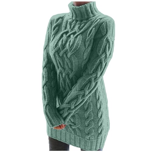 Strickpulli Damen, Pullover Damen Oversize Rollkragenpullover - Herbst Winter Strickpullover Hohe Taille Lose Wollpullover Elegant Warm Sweater Lang Grobstrickpullover Langarm Fleecepullover Strickpulli Damen, Pullover Damen Oversize Rollkragenpullover - Herbst Winter Strickpullover Hohe Taille Lose Wollpullover Elegant Warm Sweater Lang Grobstrickpullover Langarm Fleecepullover von Soupliebe