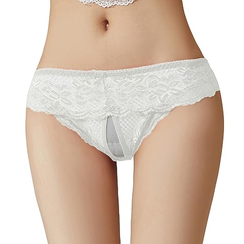 Strings Damen Spitze Tangas - Frauen Unterhosen Bequem Höschen Sexy Slip Stretch Hipster Panties Slips Weich Pantys von Soupliebe