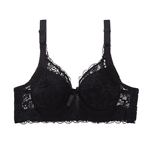 T Shirt BH, Dirndl BH Damen Mit Verstellbarem Träger Push Up - Bustier Große Größen Klassische Nahtloser Bralette Weich Bra Trainings-BH Für Alltag Yoga Fitness Sport Outdoor von Soupliebe