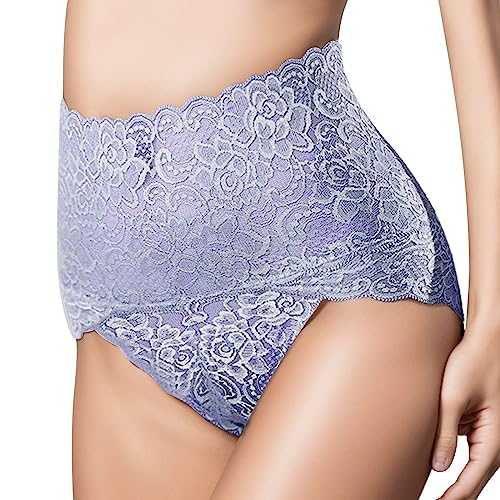 Tangas Damen Sexy Unterhosen - Unterwäsche Stretch Strings Weiche Pantys Hipster Spitze Slip Baumwolle Weich von Soupliebe