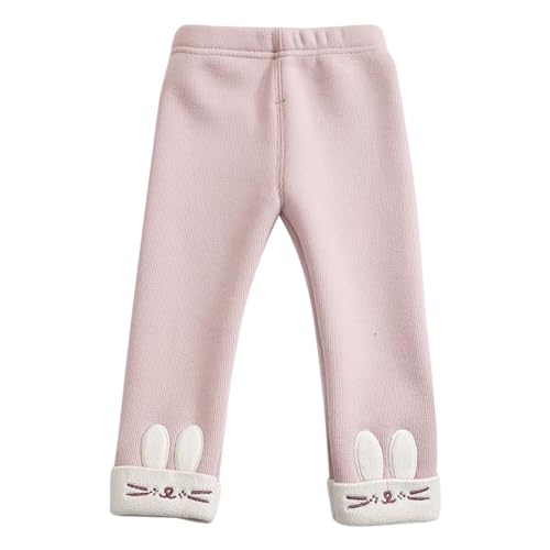 Thermo Leggings Kinder, Thermoleggings Kinder Mädchen Mit Fleece Thermohose - Sportleggins Sport Leggings Fitness Turnhose Baumwolle Winterleggings Gymnastikhose Gefütterte Winter Lange von Soupliebe