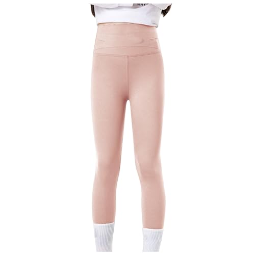 Thermo Leggings Mädchen, Leggings Kinder Mädchen Mit Fleece Thermohose - Sportleggins Bequem Sport Lang Winterleggings Fitness High Waist Leggins Lange Weich Sporthose von Soupliebe