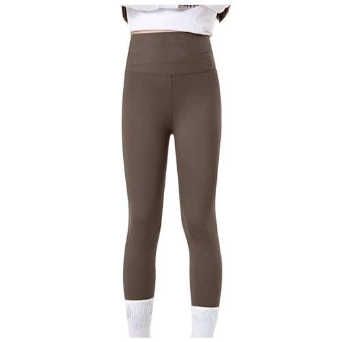 Thermo Leggings Mädchen, Thermoleggings Kinder Mädchen Winter Leggings - Sport Gefütterte Thermohose Winterleggings Gymnastikhose Thermo Gefüttert Baumwolle Warm Hosen von Soupliebe