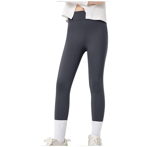 Thermoleggings Mädchen, Thermoleggings Kinder Mädchen Verdickte Thermohose - Leggings Baumwolle Turnhose Sport Lang Thermo Fitness Sportleggins Gefüttert Winter Warme Hosen von Soupliebe