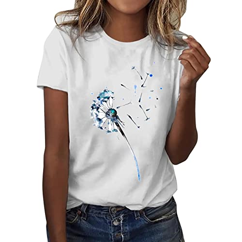 Tshirt Damen Lässige Elektrokardiogramm Druck Oberteile Herzschlagkurve Pullover T-Shirt Einfarbiges Basic Shirt Rundhals Kurzarm Sommer Tops Lockere All-Match Tunika Bluse Laufshirt Sportshirt Tshirt Damen Lässige Elektrokardiogramm Druck Oberteile Herzschlagkurve Pullover T-Shirt Einfarbiges Basic Shirt Rundhals Kurzarm Sommer Tops Lockere All-Match Tunika Bluse Laufshirt Sportshirt von Soupliebe