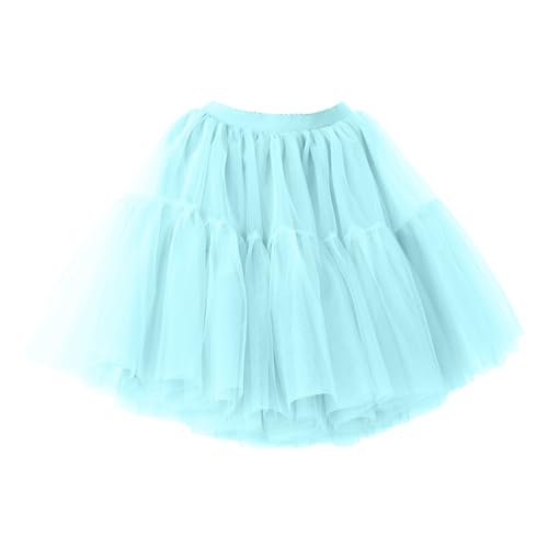 Tüllrock Grau Kinder, Tanzrock Kinder Mädchen Ballett Tütü Tüllrock - Kinder Mädchen Röcke Tutu Prinzessin Ballettrock Minirock Tanzkleid Partykleid Für Teenager Erwachsene Tanz Party Kostüm von Soupliebe