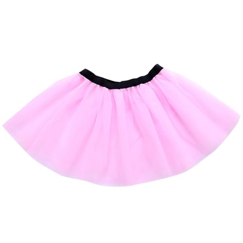 Tüllrock Rot Kinder, Tüllrock Kinder Mädchen Tutu Ballett Tanzrock - Kinder Mädchen Röcke Prinzessin Ballettrock Minirock Tanzkleid Partykleid Tüllrock, 3 Schichten Tüll Paillette von Soupliebe