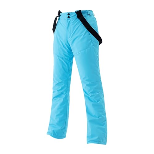 Wanderhosen Damen, Regenhose Damen Wasserdicht Fahrrad, Schneehose Damen Kurzgröße Skihose Winterhose Lang Kletterhose Wasserfeste Funktionshose Waterproof Snowboardhose Atmungsaktiv Jagdhose von Soupliebe