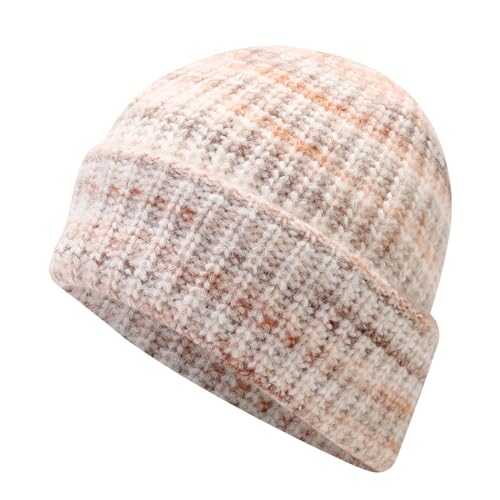 Warehouse Deal, Strickmütze, Beanie Damen Warm Wintermütze Cap Outdoor Wollmütze Herbst Damenmütze Thermo Laufmütze Women Merino Mütze Warme Winter Weich Stretchy Unisex von Soupliebe