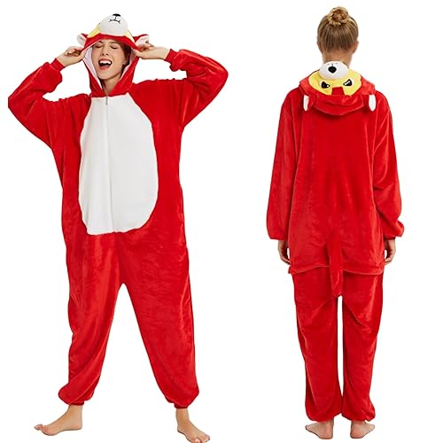 Warehouse Deals Angebote, Onesie Kostüm Tierkostüm Damen Ganzkörper Kostüm - Karneval Kostüm Erwachsene Jumpsuit Herren Kuschelig Faschingskostüme Große Größen Ganzkörperanzug Fasching Tier Pyjamas von Soupliebe