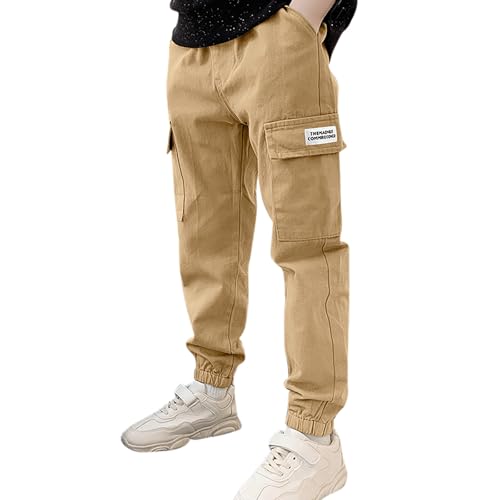 Weihnachten Sale, Baggy Jogginghose Jungen, Baggy Hosen Kinder Jungen Cargohose Skater Hose Lange Jogginghose Teenager Wanderhose Outdoor Softshellhose Mit Gummizug Outdoorhose von Soupliebe